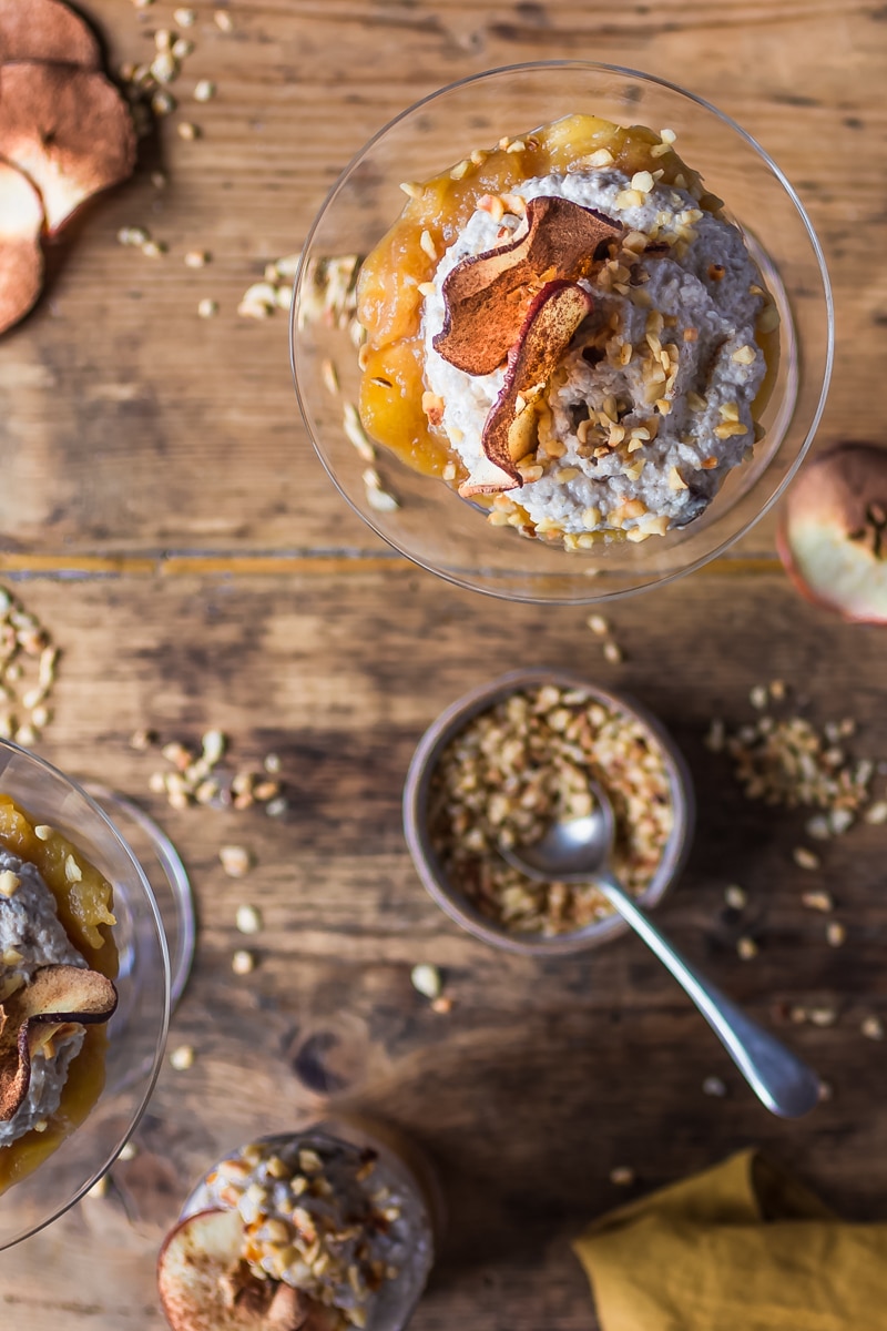 spiced apple bircher